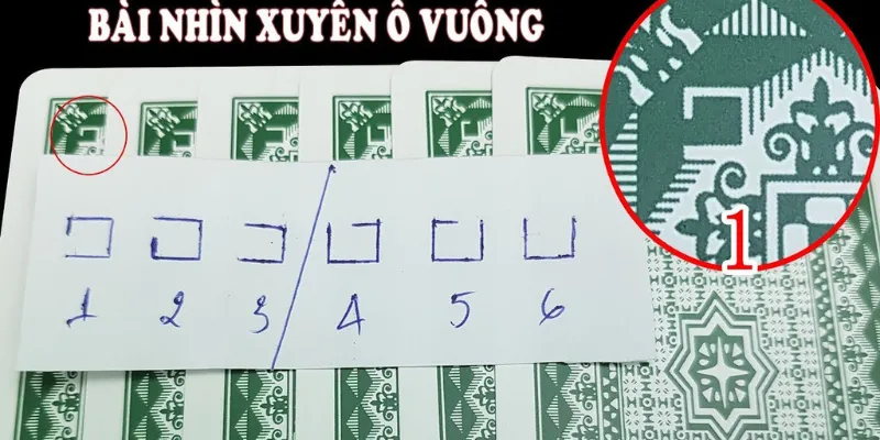 Kỹ thuật quan sát chuyển động và độ gấp của lá bài
