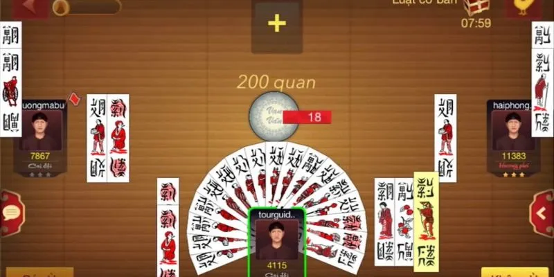 Ù là trạng thái kết thúc ván bài