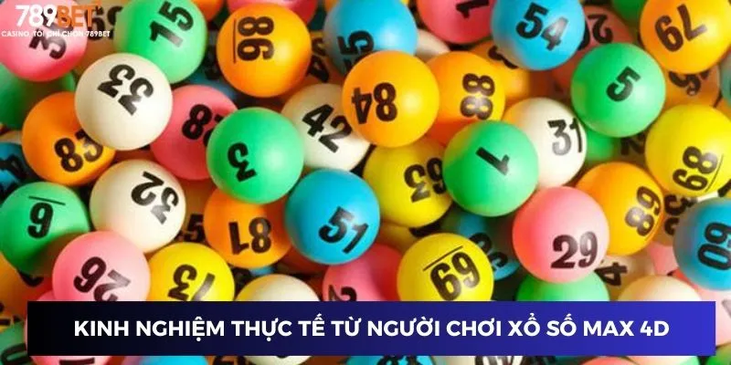 Xổ số Max 4D Tại 789BET Cơ Hội Đổi Đời Với Giải Thưởng Lớn 4 Bí quyết thành công từ người chơi