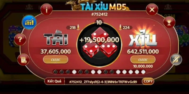 Khám phá thuật toán MD5 trong game Tài Xỉu