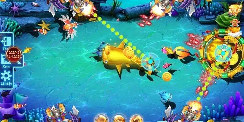 Bắn cá thần tài tại 789Bet - Săn thưởng lớn cực dễ 3 Tổng hợp các loại cá và phần thưởng trong game