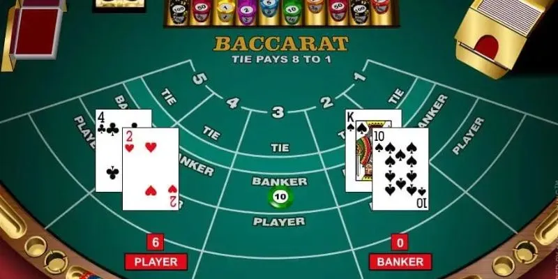Tổng hợp các loại bàn baccarat phổ biến